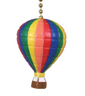 NEW Clementine Design Hot Air Balloon Ceiling Fan Pull Chain Light