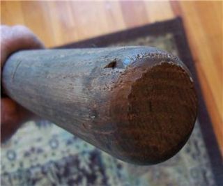 Ty Cobb 1909 Baseball Bat from Famous School House Find
