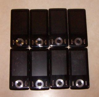 Lot of 8 Coby MP 815 8GB Digital Media  Players Broken Parts as Is