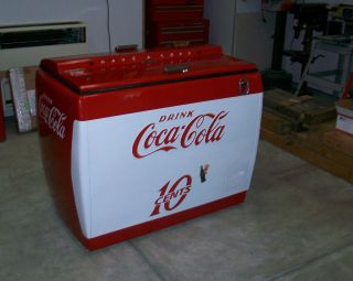 1950s Westinghouse Coca Cola Refrigerated Chest Cooler