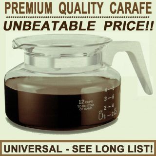 One All Universal Coffee Carafe 10 12 Cup Replacement Generic Pot