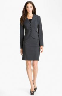 Halogen® Double Check Jacket & Skirt