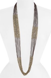 Tasha Long Multi Strand Chain Necklace