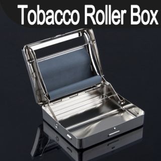 Cigarette Tobacco Roller Rolling Machine Box Case
