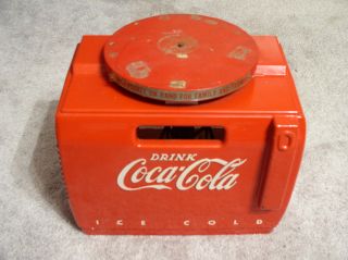 1950s Coca Cola Coke Machine Cooler Electric Music Box RARE!