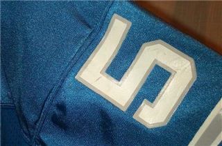 detroit lions mike cofer lb 55 game used jersey
