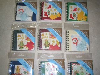  Mini Christmas Scrapbook Album Kits