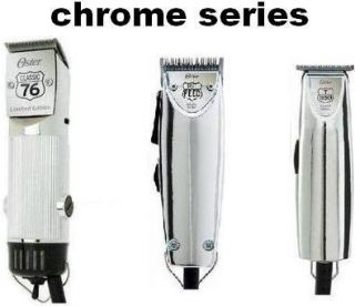 Oster Chrome Series Clippers and Trimmers Choose from 76 Fast Feed or