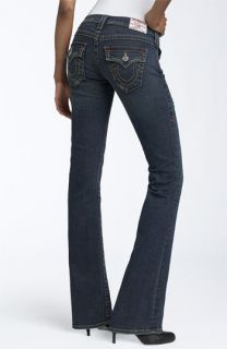 True Religion Brand Jeans Becky Bootcut Stretch Jeans (Dark Vintage Wash)