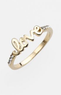 Ariella Collection Messages   Love Script Ring ( Exclusive)