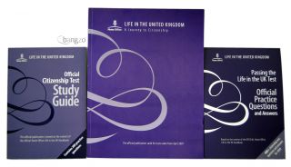 in the united kingdom citizenship test 3 books set buy the official