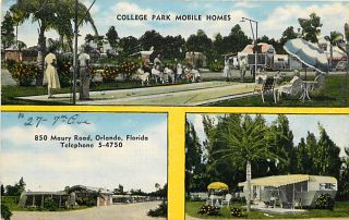 FL Orlando College Park Mobile Homes Shuffleboard R1003