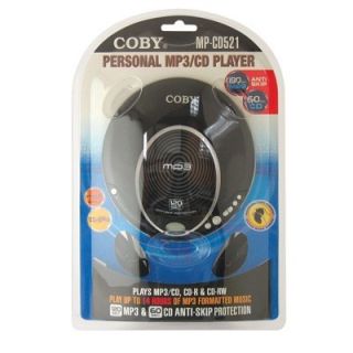 Coby MP CD521 Personal  CD Player with 120SEC Anti Skip Protection