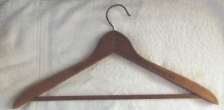  wooden coat hanger~Spensers Tailor Clothier & Finisher Brooklyn,N.Y