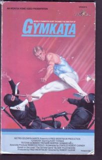 Gymkata Kurt Thomas Olympic Robert Clouse 1985 RARE VHS