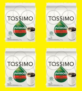 56 x PODS Tassimo Nabob T Disc 100 Colombian COFFEE 4 x packs