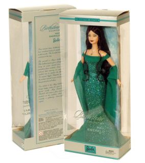 May Emerald Birthstone Collection Barbie Doll from Mattel Unopened Box