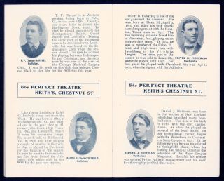 1903 Philadelphia Athletics Yearbook Very Scarce Strong Condition