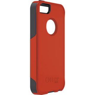 Otterbox Commuter Case for iPhone 5, Bolt (Lava Orange / Slate Grey