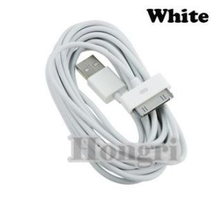 Multy Color USB Charger Cable Data Sync for iPad 2 iPhone 3G 3GS 4 4S