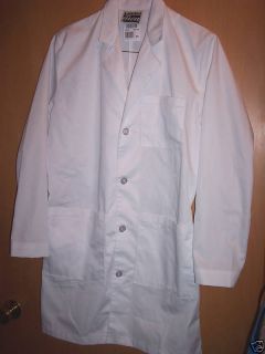 Landau for Men White Lab Coat 3124 WWVC Size 36