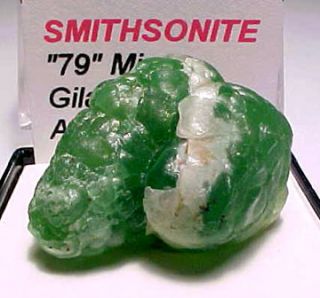  TN Smithsonite 79 Mine Gila Co Arizona