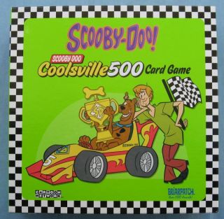 Scooby Doo Coolsville 500 Board Card Game Bonus Math card Game