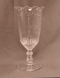 Japanese aka Oriental Early American Pattern Glass Celery Vase