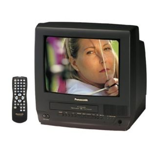 Panasonic 13 TV VCR Combo Black PV C1341