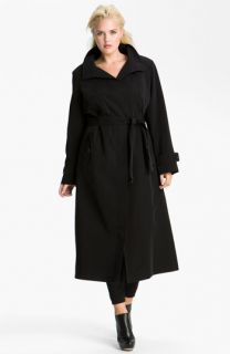 Gallery Long Coat with Detachable Hood & Liner (Plus)