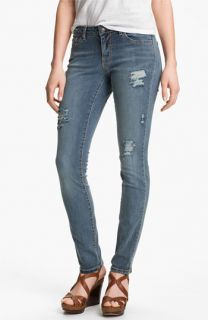 Jessica Simpson Kiss Me Deconstructed Skinny Jeans (District)