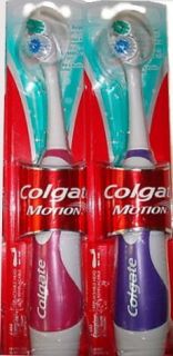 Colgate Motion Electric Toothbrush Whitening Soft New In Sealed