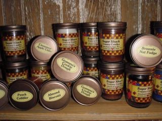 Sugar Shack Country Candle 8oz Hand Poured
