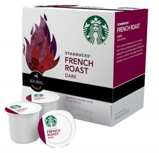  Count Starbucks French Roast K Cups for Keurig Coffee Brewers