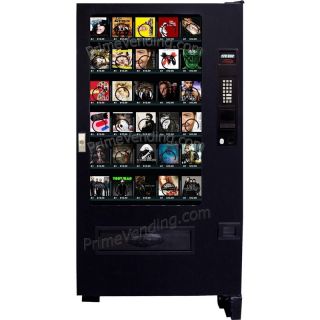 CD DVD Movie Vending Machine Compact Disc Music DVDs Seaga 30 Sel
