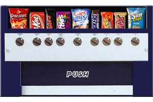 Tabletop Snack Machine, Candy, Food, Chip Vending   Compact Countertop