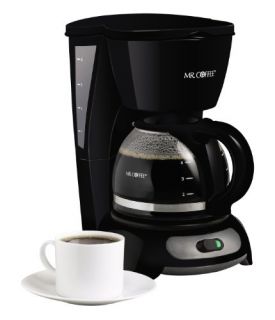 New Mr Coffee TF5 4 Cup Switch Coffeemaker Black 072179228929