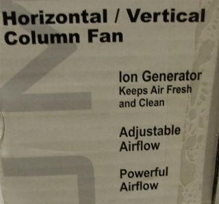  Horizontal Verticle Column Fan ion Generator WCH31 New