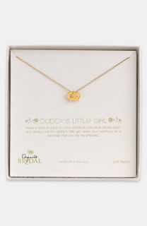 Dogeared Daddys Girl   Crown Pendant Necklace ( Exclusive)