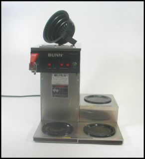 Commercial Coffee Maker Bunn CWT15 12 Cup 3 Heaters