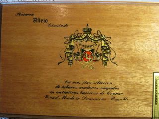 RARE Wooden Cigar Box A Fuente Anejo No 46 Opus x 10 25 x 6 5 x 2