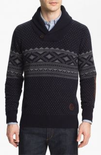 Barbour  Witham Shawl Neck Wool Sweater
