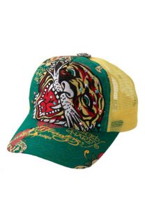 Ed Hardy Specialty Hat with Colored Stones