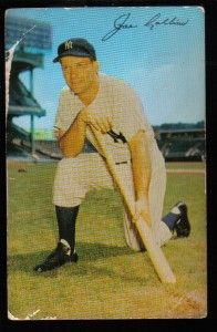 Joe Collins 1952 55 Dormond Postcard 105 Yankees