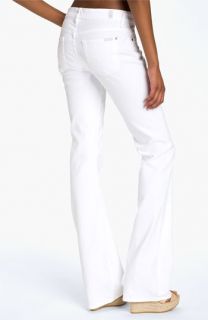 7 For All Mankind® Kimmie Bootcut Jeans (Clean White)