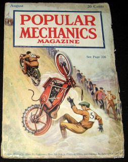 Motorcycle Hill Climbing 1919 Competition Pictorial San Juan