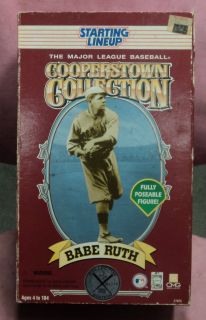 Starting Lineup Cooperstown Collection Babe Ruth Figure In Original