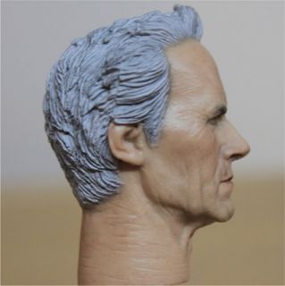 Headplay Clint Eastwood 1 6 Figure Head Sculpt Fits Hot Toys 12
