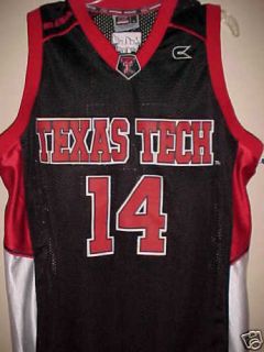 Colosseum Texas Tech 14 Basketball Replica Jersey