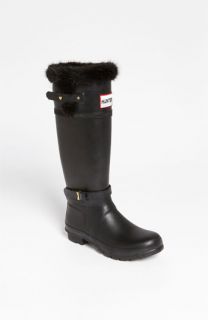 Hunter for J. Mendel Genuine Fur Trim Boot (Women)